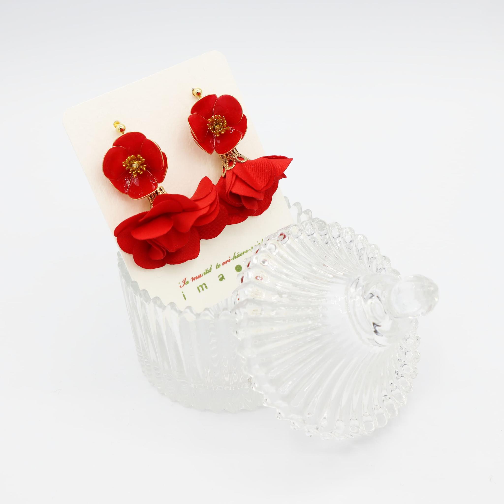 椿ピアス | 5枚目